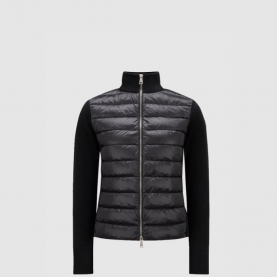 [MONCLER-몽클레어] 패딩 울 집업 카디건