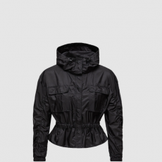 [MONCLER-몽클레어] Curton 후드 페플럼 재킷