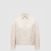 [MONCLER-몽클레어] 기하학적 퀼팅 패딩 셔츠
