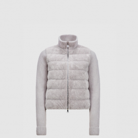 [MONCLER-몽클레어] 패딩 울 & 테디 집업 카디건