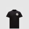 [MONCLER-몽클레어] 픽셀 로고 코튼 티셔츠