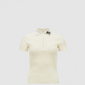 [MONCLER-몽클레어] 핸드 비즈 코튼 폴로 셔츠