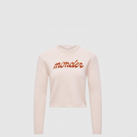 [MONCLER-몽클레어] 자수 로고 울 & 캐시미어 스웨터
