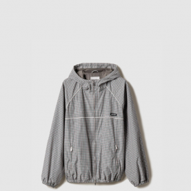 [MIUMIU-미우미우] 체크 테크니컬 패브릭 봄버 재킷 ML1234