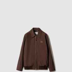 [MIUMIU-미우미우] 파나마 코튼 블루종 재킷 ML1265