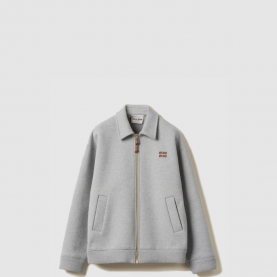 [MIUMIU-미우미우] 저지 블루종 재킷 ML1060