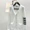 [THOM BROWNE-톰브라운]4 바 케이블 니트 가디건
