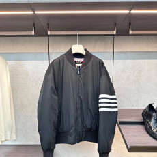 [THOM BROWNE-톰브라운]4바 스트라이프 봄버 재킷