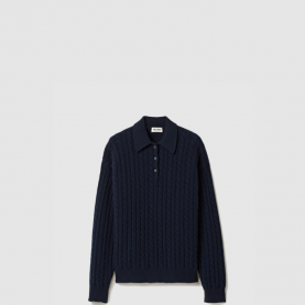 [MIUMIU-미우미우] 캐시미어 니트 폴로 셔츠 MML977