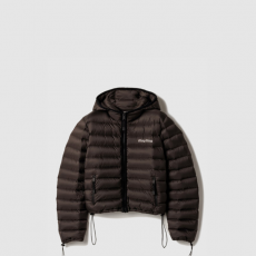 [MIUMIU-미우미우] 라이트 퐁제 다운 후드 재킷 ML1346