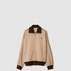 [MIUMIU-미우미우] 저지 지퍼 스웨트셔츠 MJL980