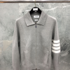 [THOM BROWNE-톰브라운]지퍼 폴로 스웨터