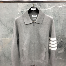 [THOM BROWNE-톰브라운]지퍼 폴로 스웨터