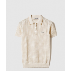 [MIUMIU-미우미우] 코튼 폴로 셔츠 MMLB28