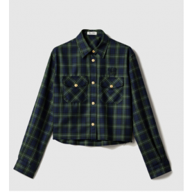 [MIUMIU-미우미우] 체크 스커트 MK1907