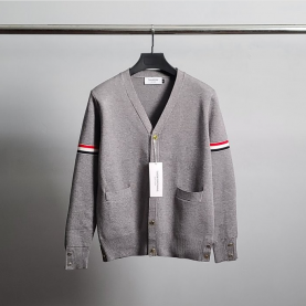 [THOM BROWNE-톰브라운]암밴드 골드버튼 가디건
