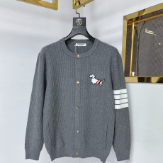 [THOM BROWNE-톰브라운]가디건 라펠 스웨터