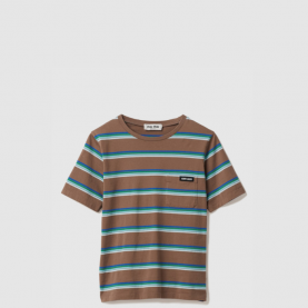 [MIUMIU-미우미우] 저지 티셔츠 MJN537