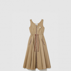 [MIUMIU-미우미우] 패브릭 패브릭 맥시 드레스 MF5687