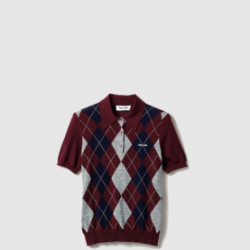 [MIUMIU-미우미우] 울 폴로 셔츠 MMLB66