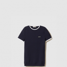 [MIUMIU-미우미우] 기능성 원사 크루넥 스웨터 MMLA88