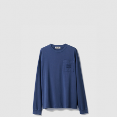 [MIUMIU-미우미우] 롱 슬리브 후염 저지 티셔츠 MJL064