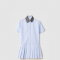[MIUMIU-미우미우] 플리츠 스트라이프 드레스 MF5399