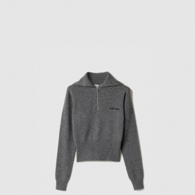 [MIUMIU-미우미우] 캐시미어 하프 지퍼 스웨터 MMLB47