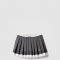 [MIUMIU-미우미우] 니트 및 포플린 플리츠 미니스커트 MG2333