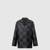 [LOUIS VUITTON-루이비통] 롱 슬리브드 다미에 실크 파자마 셔츠 1AFJD0