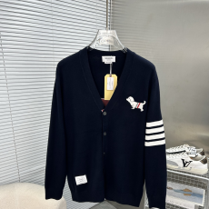 [THOM BROWNE-톰브라운]고중량 가디건 스웨터