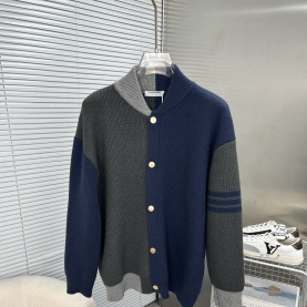 [THOM BROWNE-톰브라운]고중량 가디건 스웨터