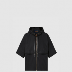 [LOUIS VUITTON-루이비통] 쇼트 슬리브드 후디드 파카 1AFUFV