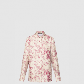 [LOUIS VUITTON-루이비통] 홀스빗 프린트 실크 셔츠 1AFKE4