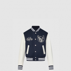 [LOUIS VUITTON-루이비통] 카프스킨 바시티 재킷 1AFQMN