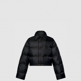 [LOUIS VUITTON-루이비통] 크롭드 모노그램 푸퍼 재킷 1AFUIR