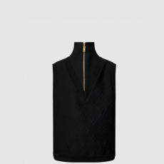 [LOUIS VUITTON-루이비통] 엠보스드 모노그램 슬리브리스 스웨터 1AGCN4