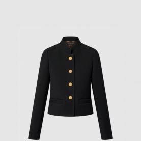 [LOUIS VUITTON-루이비통] LV 버튼 오피서 재킷 1AGOKG