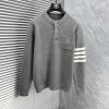 [THOM BROWNE-톰브라운]2025 가을/겨울 신상품 남성 브랜드 고품질 울 스웨터