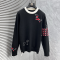 [THOM BROWNE-톰브라운]2025 가을/겨울 신상품 고품질 울 스웨터