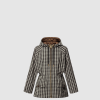 [LOUIS VUITTON-루이비통] 체크 후디드 파카 1AGNEU