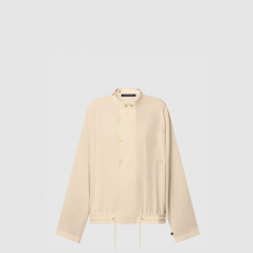 [LOUIS VUITTON-루이비통] 버튼이 달린 마오 칼라가 달린 LS 블라우스 1AHGHJ