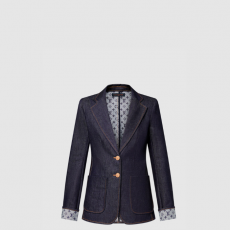LOUIS VUITTON-루이비통] 데님 프레피 블레이저 1AI145