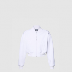 [LOUIS VUITTON-루이비통] 크롭 테크니컬 저지 봄버 재킷 1AI051