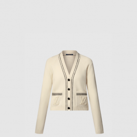 [LOUIS VUITTON-루이비통] 스트라이프 액센트 가디건 1AHJEA