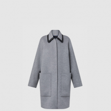 [LOUIS VUITTON-루이비통] 리무버블 칼라 더블 페이스 코트 1AHZMS