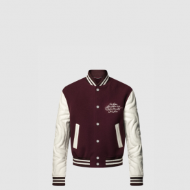 [LOUIS VUITTON-루이비통] 엠브로이더드 카프스킨 바시티 재킷 1AGJC7