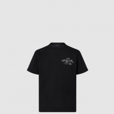 [LOUIS VUITTON-루이비통] 엠벨리시드 쇼트 슬리브드 코튼 크루넥 1AFVS7