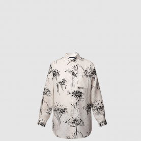 [LOUIS VUITTON-루이비통] 모노그램 트리 실크 셔츠 1AHHLM