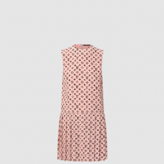 [LOUIS VUITTON-루이비통] 워시드 모노그램 플리츠 드레스 1AIAPR